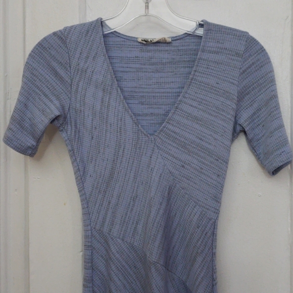 Light Blue Mini Dress - Picture 2 of 4